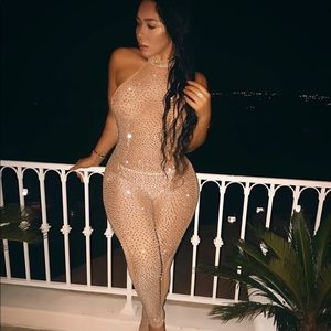 Gorgeous rhinestone jumpsuit